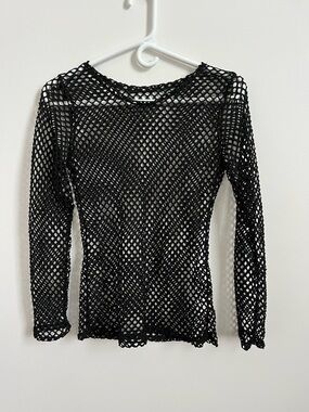 Forest Ink Nirvana Fishnet Top